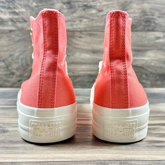 NIB Converse Chuck Taylor All Star Lift Platform Hi Sneaker Watermelon Slushy 7 - Picture 6 of 14